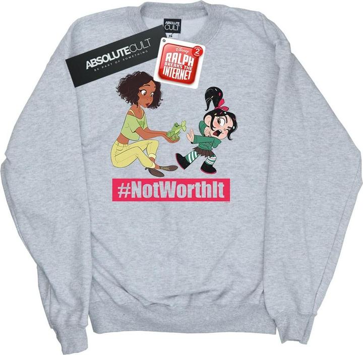 Immagine prodotto Disney Wreck It Ralph Tiana And Vanellope Felpa Uomo (4XL)
