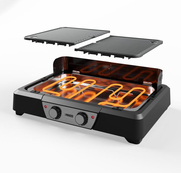 Produktbild Princess Tischgrill BBQ 2000 W