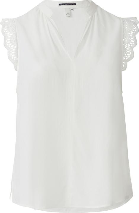 Actual product image S.Oliver Bluse Blusentop mit Spitzendetail (50)