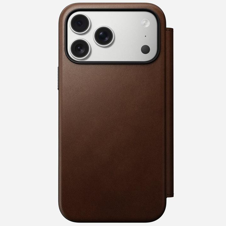 Actual product image Nomad Modern Leather Folio - Lederhülle für das iPhone (Apple iPhone 17 Pro Max)