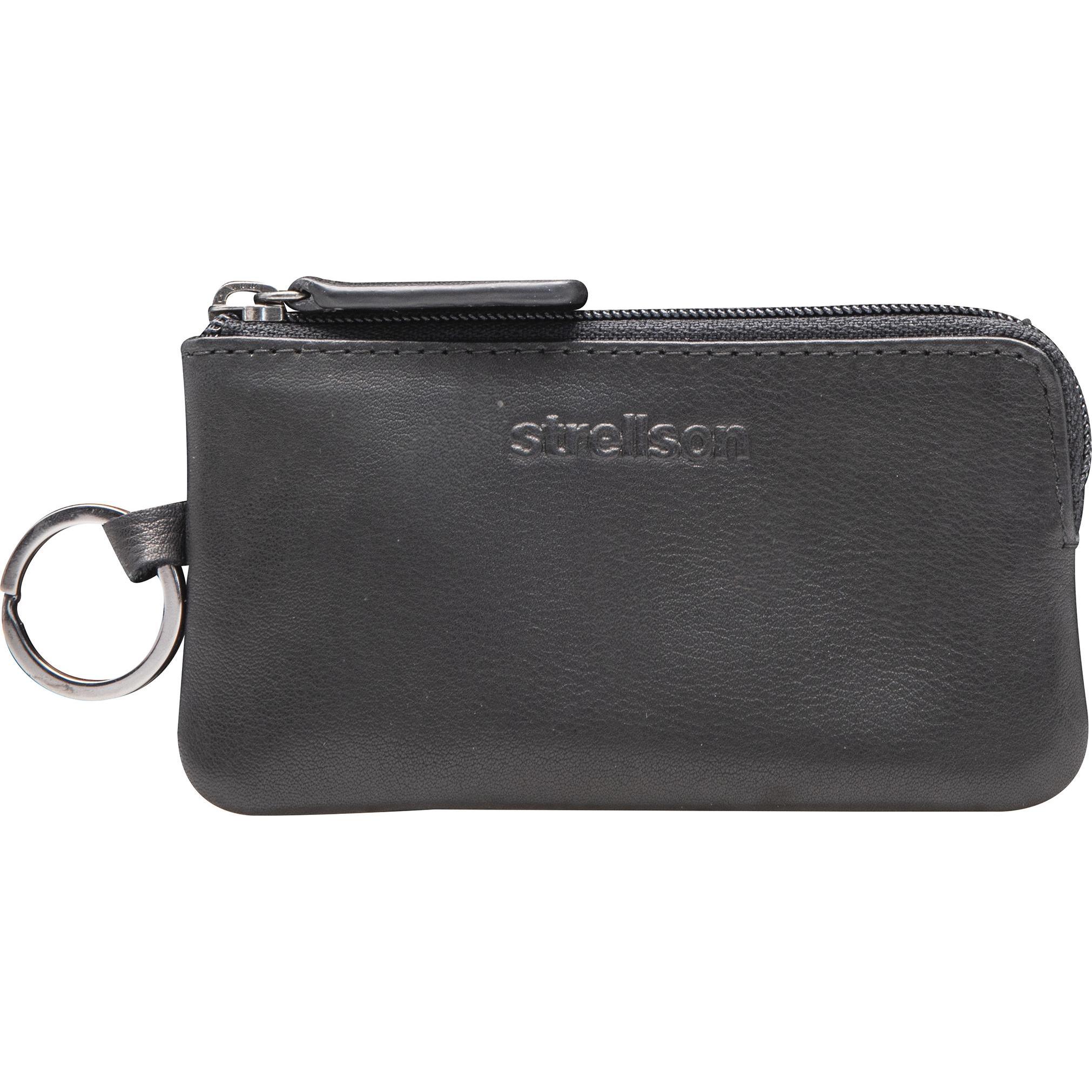 Strellson, Herren, Portemonnaie, Schlüsseletui Elegant CARTER Keycase Z, Schwarz