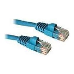 Thumbnail - C2G Kabel / 10 m Mlded/Btd Blue CAT5E PVC UT (UTP, CAT5e, 10 m), Netzwerkkabel