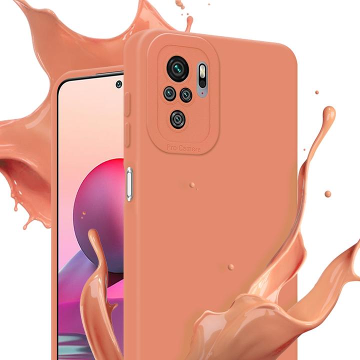 Actual product image Cadorabo Cover for Xiaomi RedMi NOTE 10 4G / RedMi NOTE 10S in TPU Fluid LM162 Style (Xiaomi Mi Note 10, Xiaomi Redmi Note 10S)