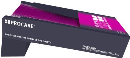 Produktbild Procare Embossed Superwide Extre Long Pre-Cut Hair 130 x 300 mm 500 Stk. pink