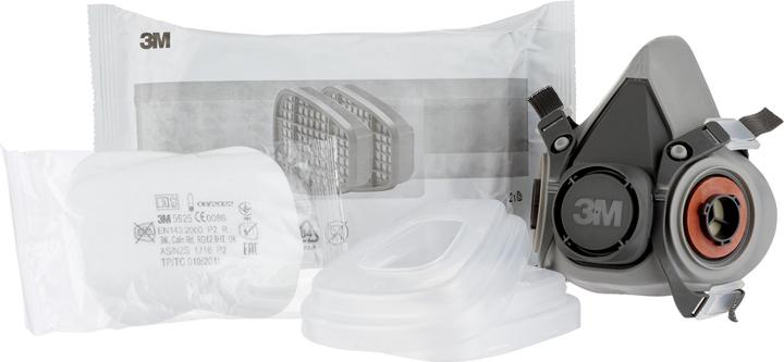 Produktbild 3M Halbmaske mit Wechselfiltern (A2P2, 1 x)
