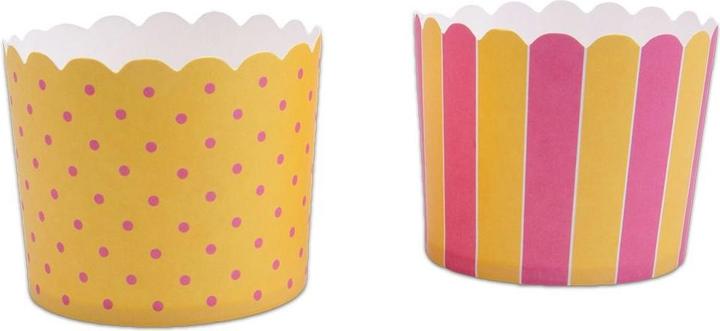Produktbild Städter Cupcake Förmchen Gelb & Pink (7 cm)