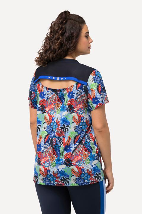 Immagine prodotto Ulla Popken Maglia funzionale dal taglio svasato con scollo a V e mezze maniche (42, 44)