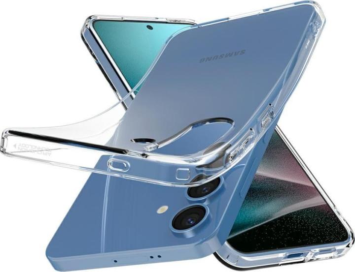 Actual product image Spigen Samsung Galaxy S25 Plus Liquid Crystal Case - Crystal Clear (Samsung Galaxy S25+)