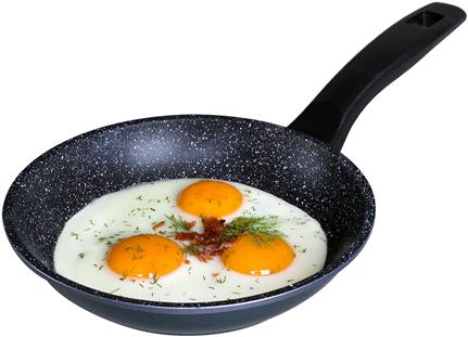 Produktbild Stoneline Pan 6840 Frying, Diameter 20 cm, Suitable for induction hob, Fixed handle, Anthracite (Bratpfanne, Aluminium, 20 x 8 cm)