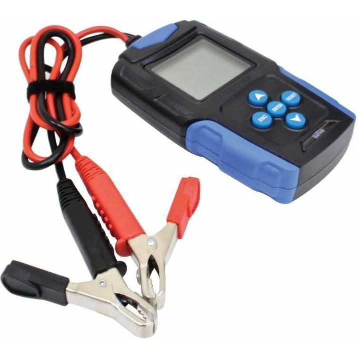 GCS TESTER SATRA AKUMULATORÓW LCD 12/24V, Accessori pile + batterie