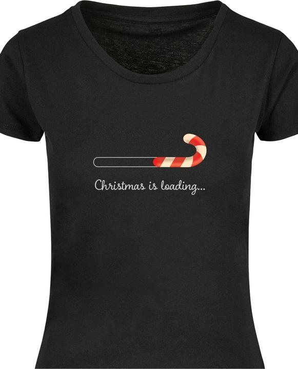 Produktbild Merchcode Ladies Christmas Loading Basic Tee - 118261 (4XL)