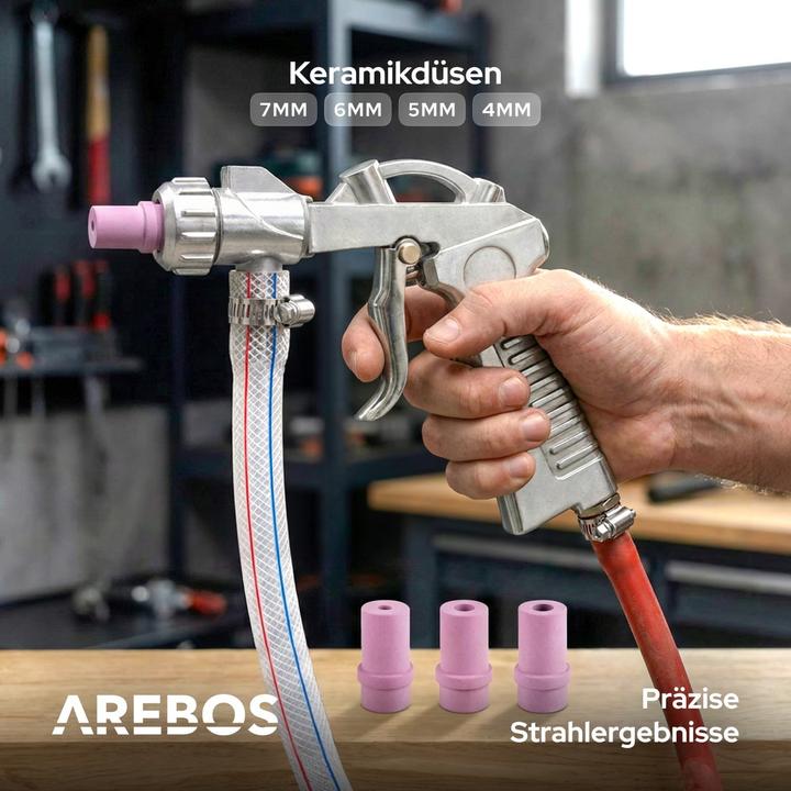 Actual product image Arebos Sandstrahlkabine