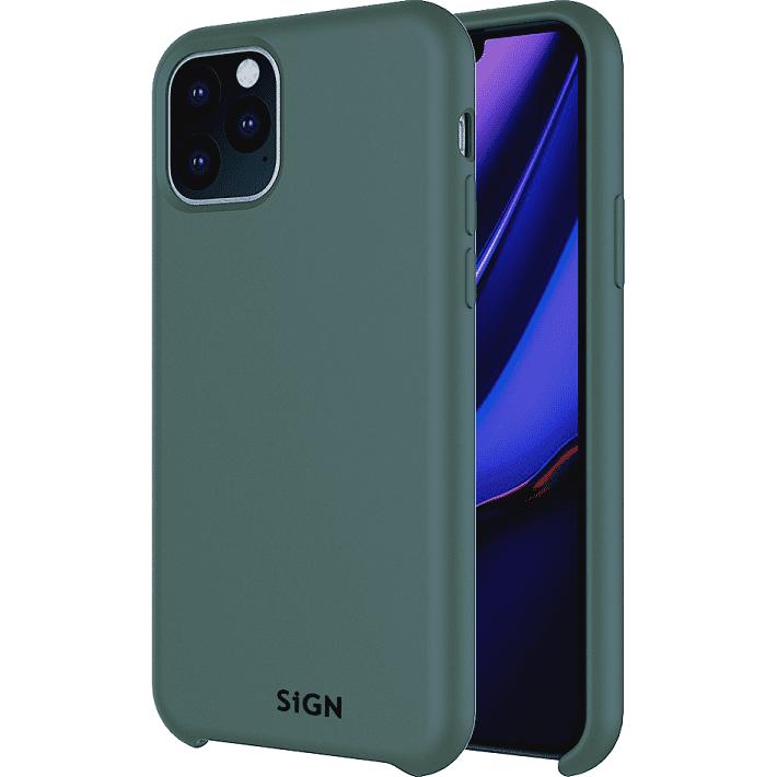 SIGN Liquid Silicone Case for iPhone 12 Pro Max - Mint (Apple iPhone 12 Pro Max), Smartphone Hülle, Grün