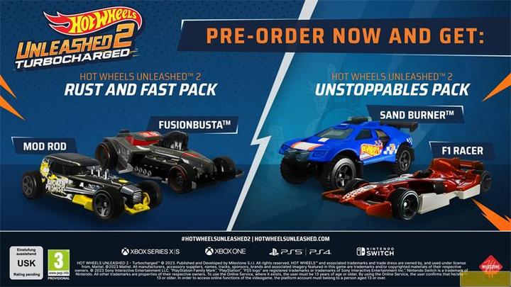Produktbild Milestone Hot Wheels Unleashed 2 Turbocharged Day One Edition (Xbox Series X, Xbox One S, DE, IT, FR)