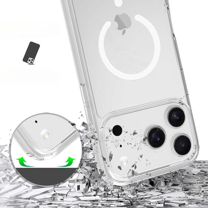 Produktbild JT Berlin BackCase Pankow Clear MagSafe| Apple iPhone 17 Pro| transparent| (11157) (Apple iPhone 17 Pro)