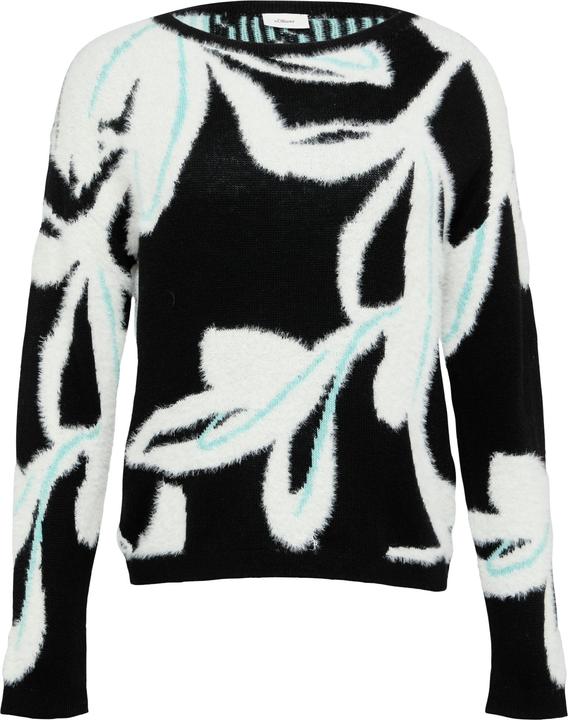 Produktbild S.Oliver Strickpullover Strickpullover mit Intarsienmuster (44)