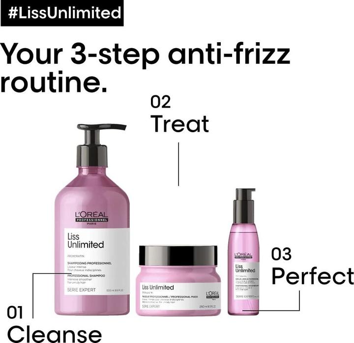 Actual product image L'Oréal Professionnel Expert Liss Unlimited series (250 ml)