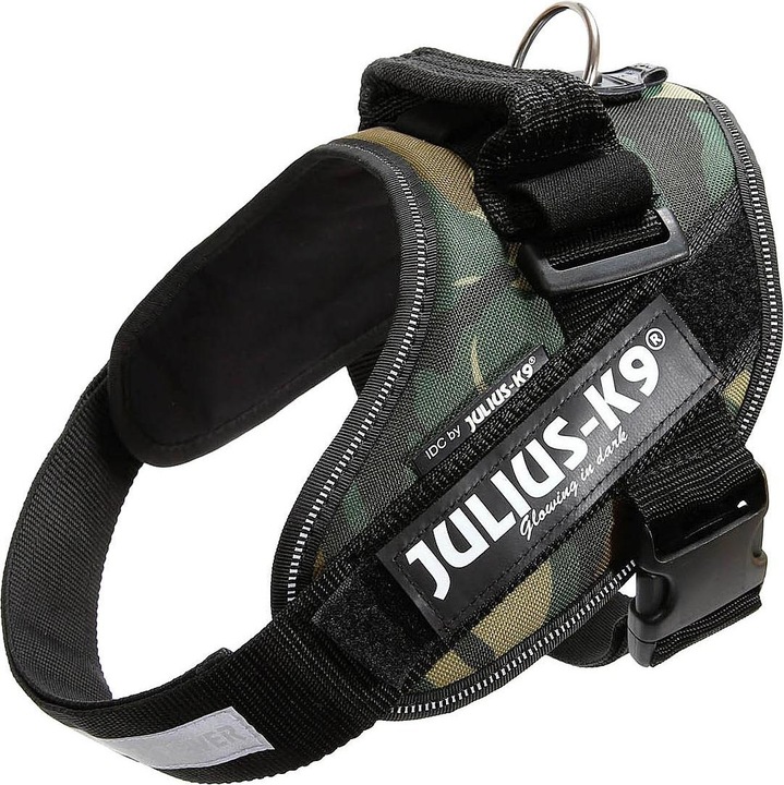 Actual product image Julius-K9 IDC®-Powerharness camouflage Size: Chest circumference (0, Dog, General)