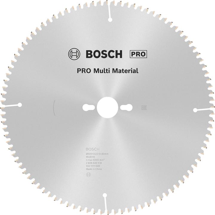 Actual product image Bosch Professional Zubehör PRO Multi Material circular saw blade, 300 x 3.2 x 30 mm