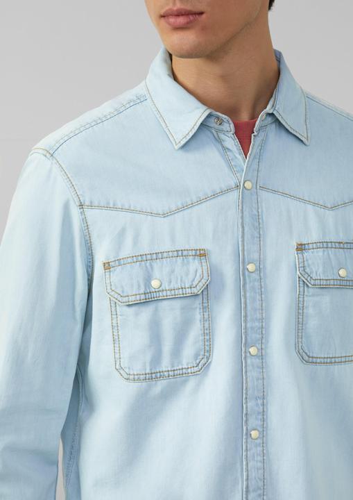 Immagine prodotto S.Oliver Hemd Regular Fit: Denim-Hemd im Western-Stil (XXL)