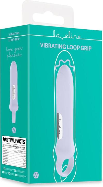 Actual product image Loveline Vibrating Loop Grip - Lavender