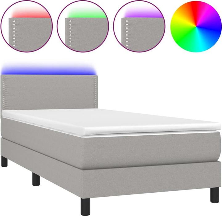 Produktbild vidaXL Boxspringbett (120 x 200 cm)