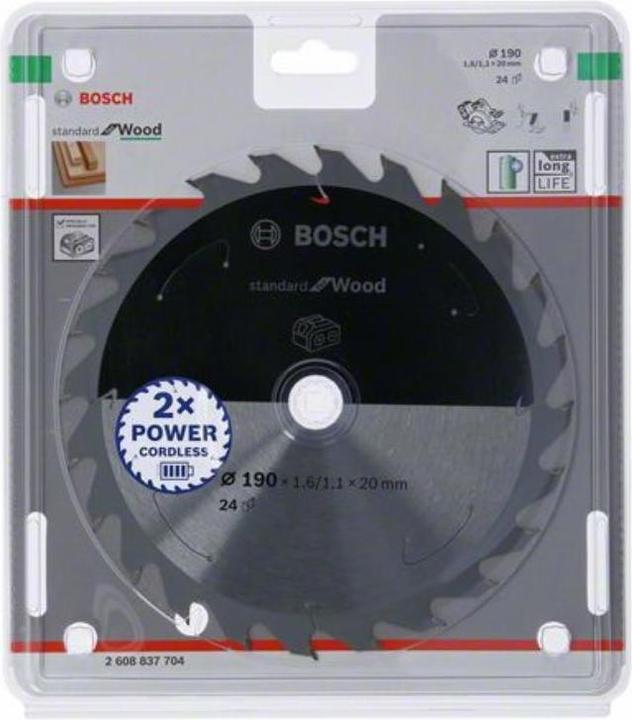 Productafbeelding Bosch Professional Zubehör Cirkelzaagblad voor accuzagen Standaard voor hout