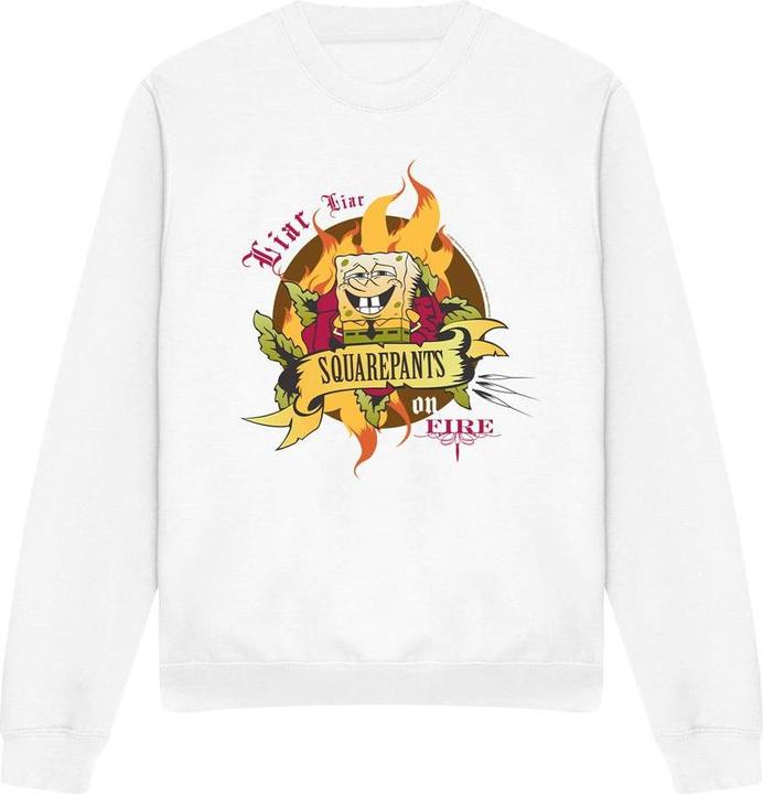 Produktbild Spongebob Squarepants Liar Liar Pants On Fire Sweatshirt (S)