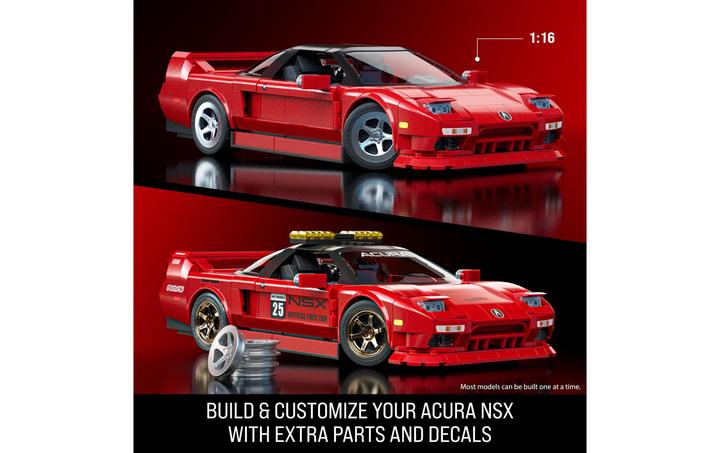 Actual product image Mattel Brick Shop Elite 90 Acura NSX