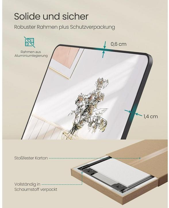 Image du produit Songmics Spiegel (40 x 120 cm)