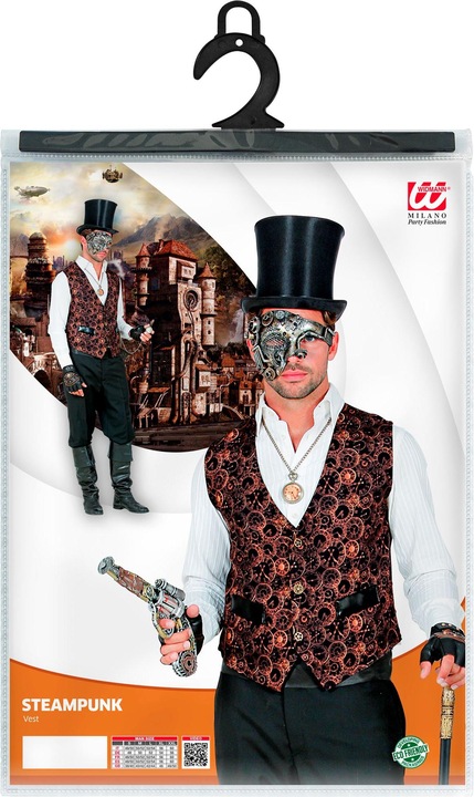 Actual product image Widmann Steampunk Weste (XL, XXL)