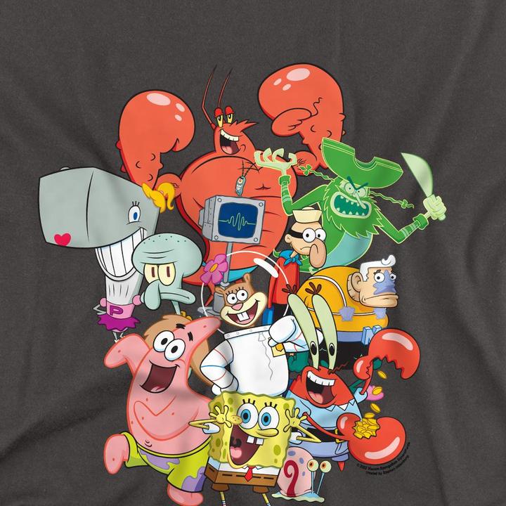 Produktbild Spongebob Squarepants The Whole Gang TShirt (XXL)