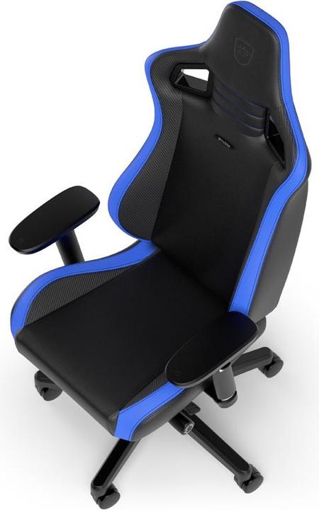 Image du produit noblechairs Chaise de jeu EPIC Compact - noir/carbone/bleu