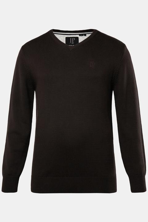 Produktbild JP1880 Pullover, Basic, V-Ausschnitt, Baumwolle (L)