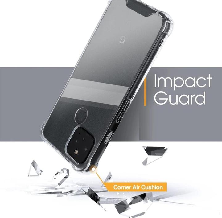 Image du produit Screenguard Google Pixel 5 Cover Crystal Soft Airbag Bumper (Google Pixel 5)