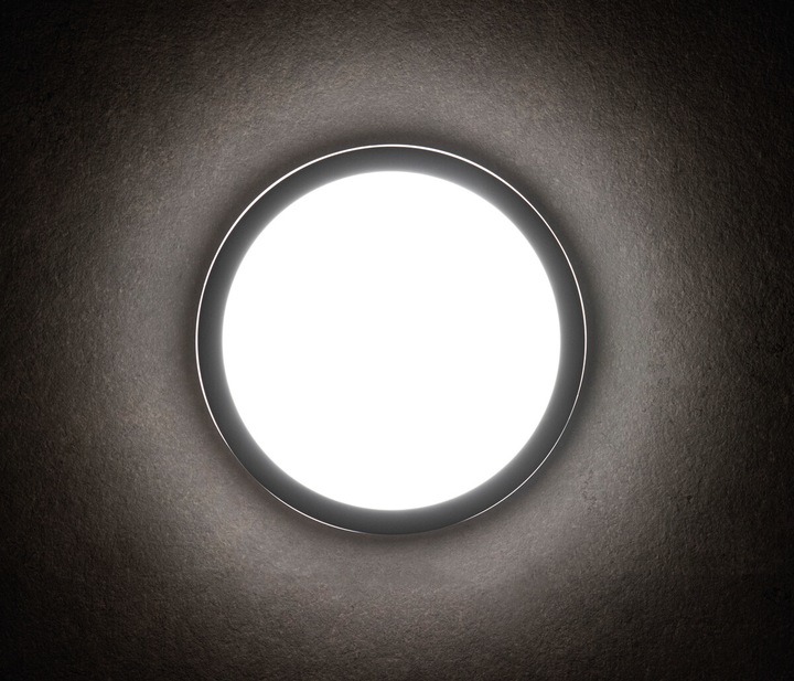 Productafbeelding Kanlux LED plafondlamp met bewegingsmelder BENO 24W NW-L-SE GR 1920lm 4000K IP54 33347 (1920 lm)