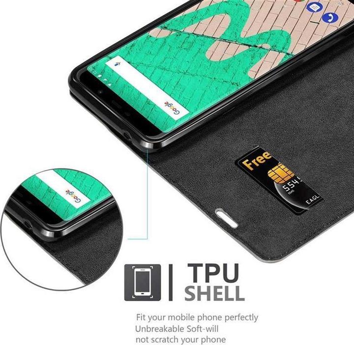 Productafbeelding Cadorabo Boek Onzichtbare Magneethoes (Wiko View Max)