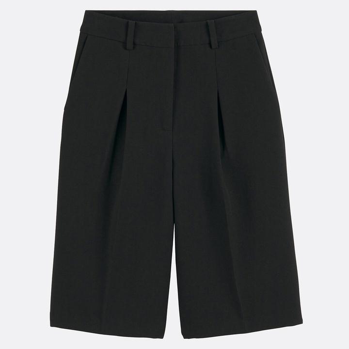 La Redoute Collections Bermuda-Shorts mit Falten (40)