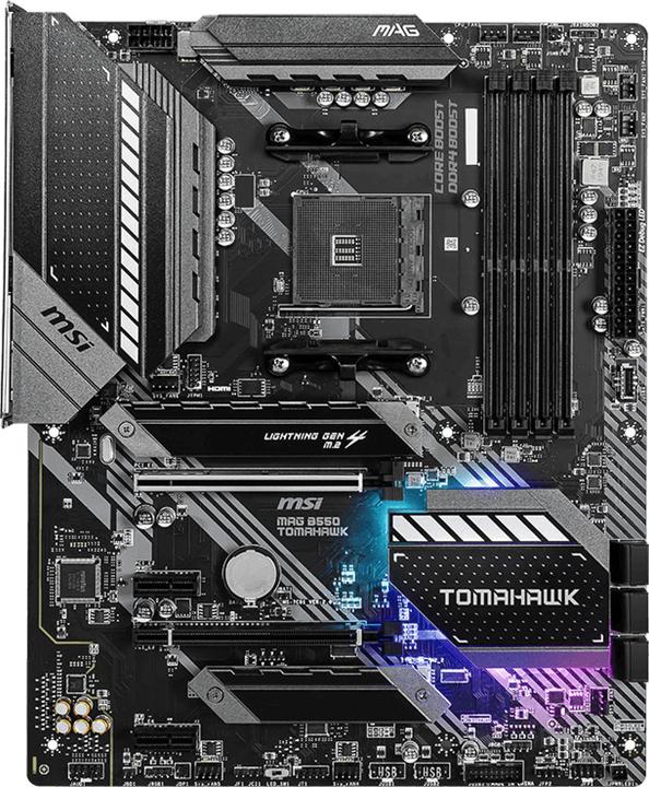MSI MAG B550 TOMAHAWK (AM4, AMD B550, ATX)