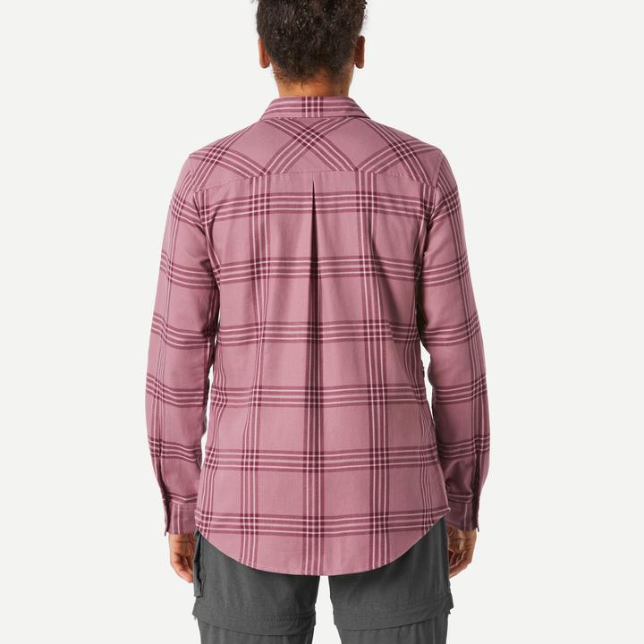 Immagine prodotto Forclaz Camicia donna manica lunga in cotone a quadri (S)