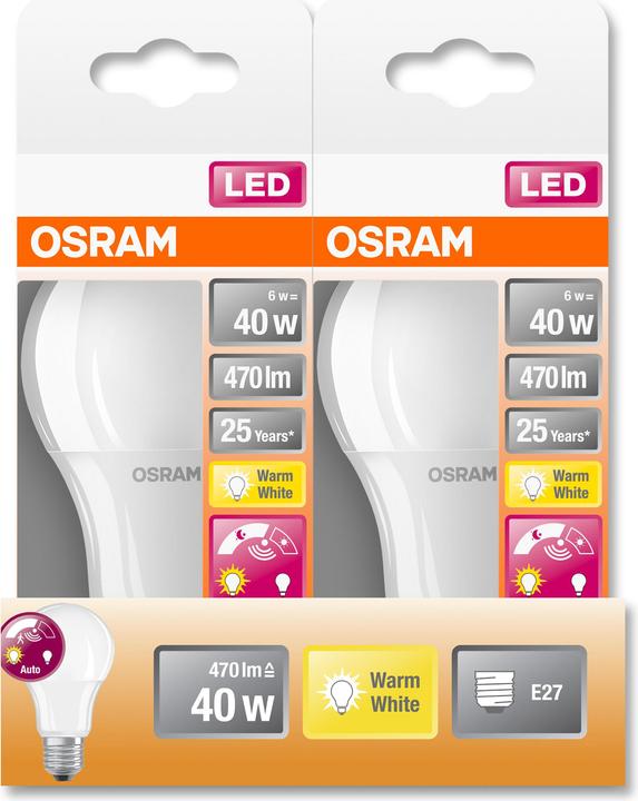 Productafbeelding Osram LED Monochroom (E27, 6 W, 470 lm, 1 x, G)
