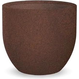 Newgarden, Blumentopf, AZALEA 30 Blumentopf rund ø30x25cm bronze 9L mit Wasserspeicher aussen