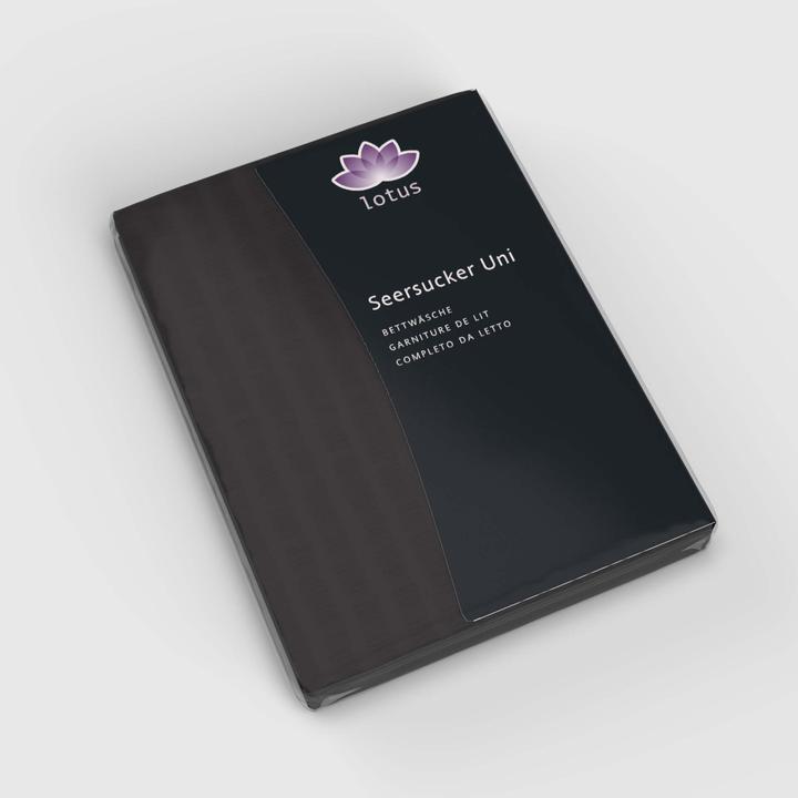 Immagine prodotto Lotus Bettwaren Seersucker di raso (Copricuscino, 40 x 40 cm)