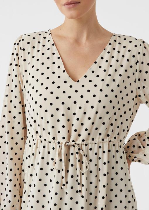 Image du produit Comma Kleid Midi-Chiffonkleid mit Polka Dots (36)