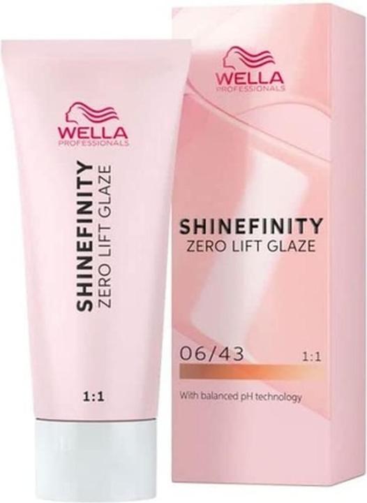 Wella Shinefinity Zero Lift Glaze 60ml 06/43 (0643 Gold)