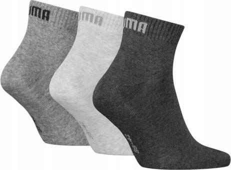 Produktbild Puma Unisex Quarter Plain 3er-Pack Socken (3er Pack, 47 - 49)