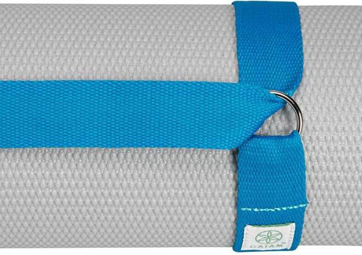 Actual product image Gaiam Yogamattengurt Blau 61711BL