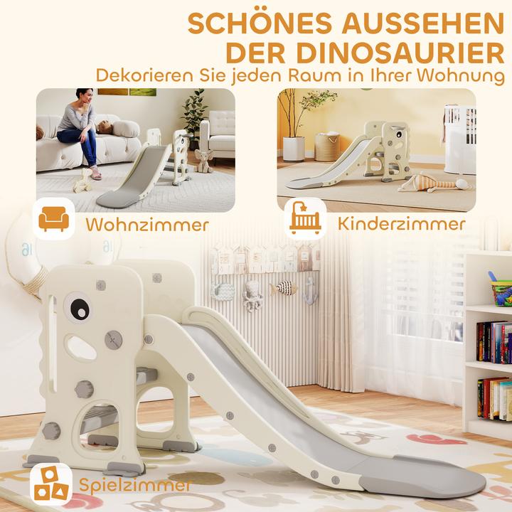Produktbild Aiyaplay Kinderrutsche Kunststoff Cremeweiss