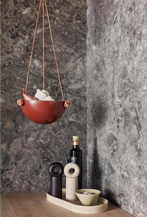 Image du produit OYOY Living Moulin à poivre Hoop 16.5 cm, marron foncé (Poivre)