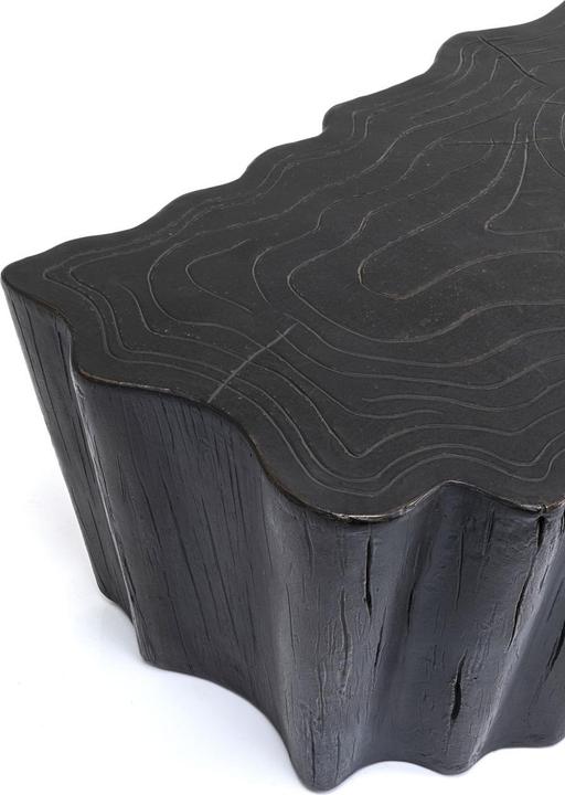 Image du produit Kare Design Table basse Tree Stump noir 119x68cm